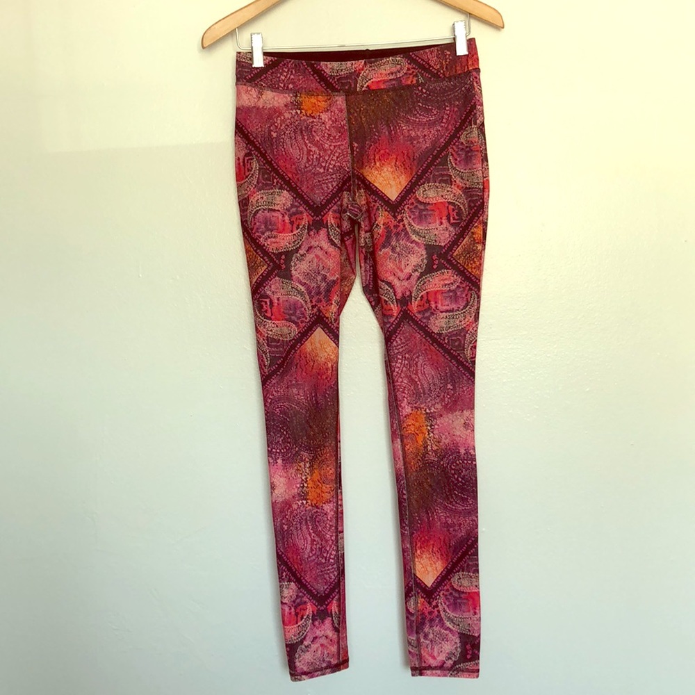 Cute Pink & Black Yoga Pants